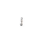 Charm letra J peque&ntilde;a en plata de ley